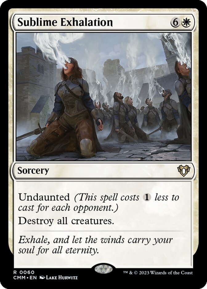 Sublime Exhalation (Commander Masters)  | Good Games North