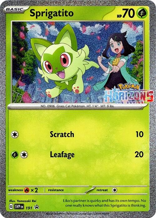 Sprigatito (191) [Scarlet & Violet: Black Star Promos] | Good Games North