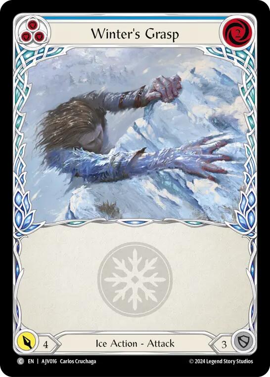 Winter's Grasp (Blue) [AJV016] (Armory Deck: Jarl Vetreidi) | Good Games North