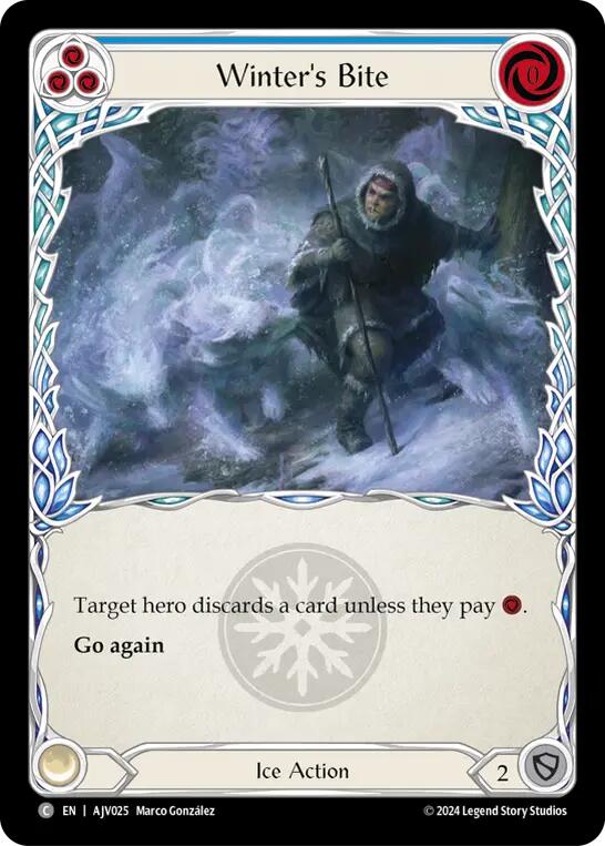 Winter's Bite (Blue) [AJV025] (Armory Deck: Jarl Vetreidi) | Good Games North