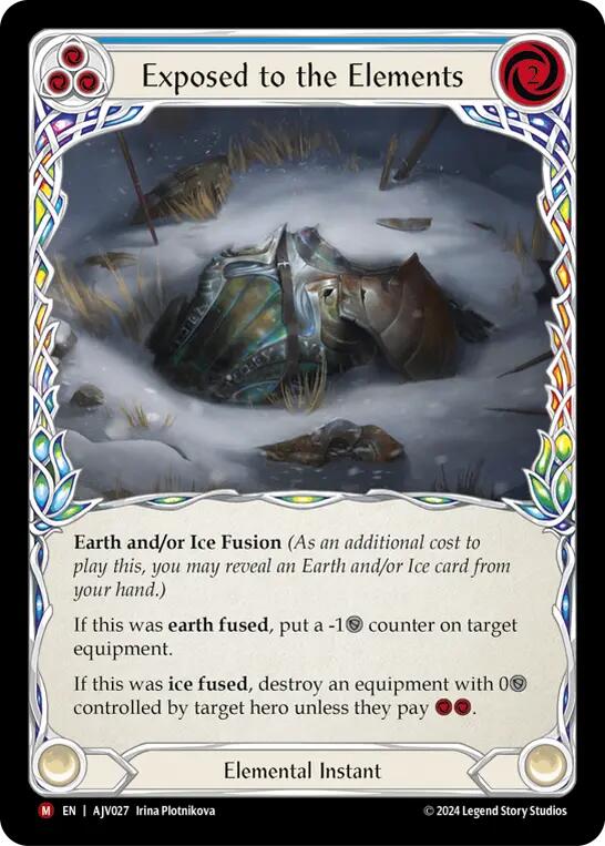 Exposed to the Elements [AJV027] (Armory Deck: Jarl Vetreidi) | Good Games North