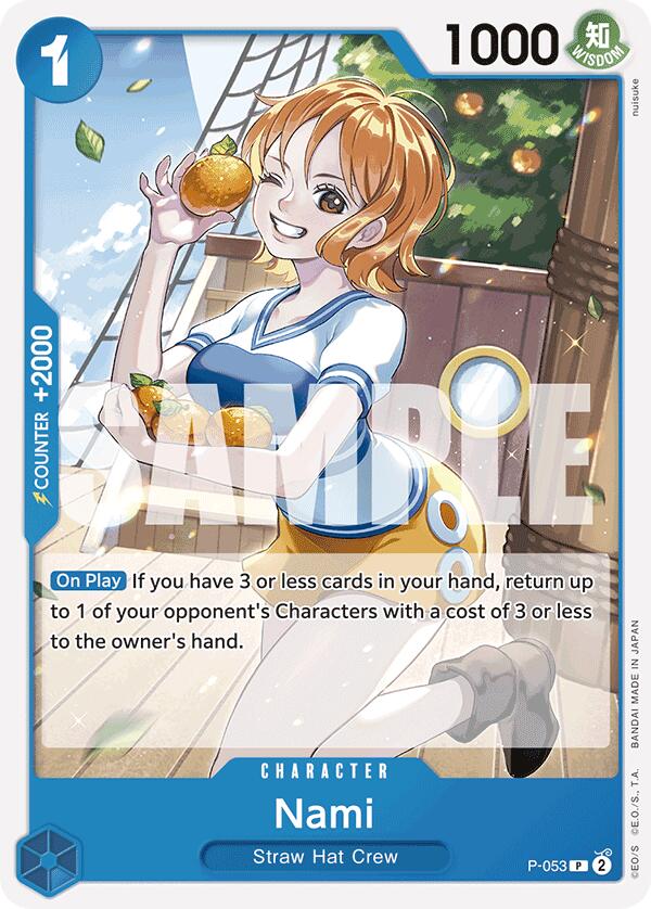 Nami (P-053) (Reprint) [Premium Booster -The Best-] | Good Games North
