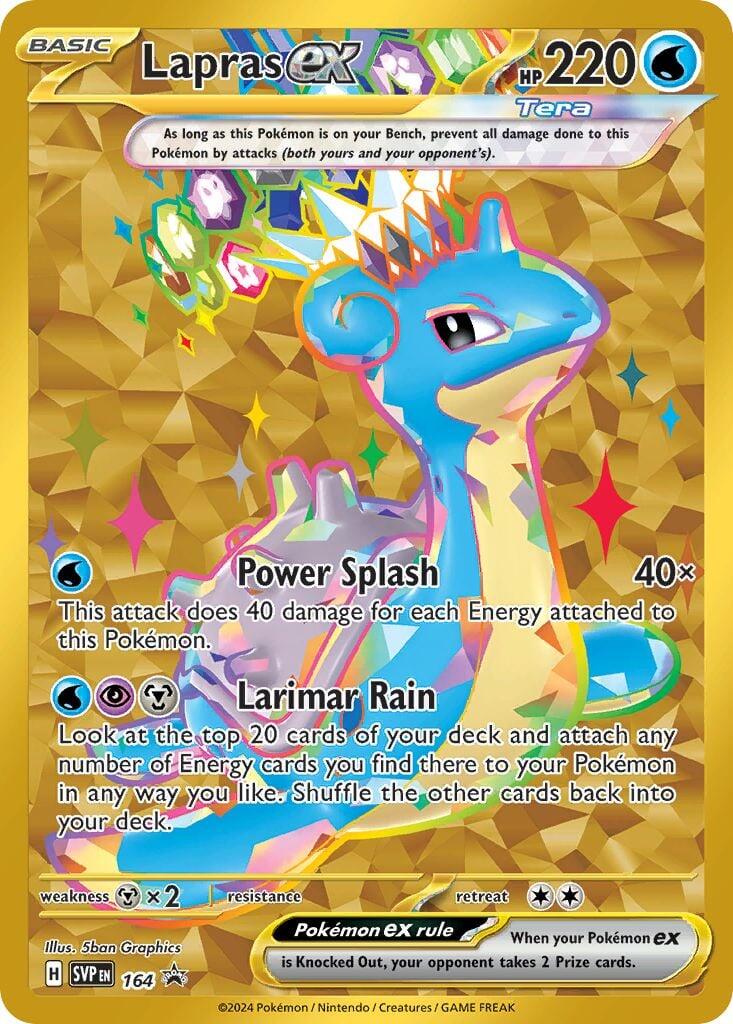 Lapras ex (164) [Scarlet & Violet: Black Star Promos] | Good Games North
