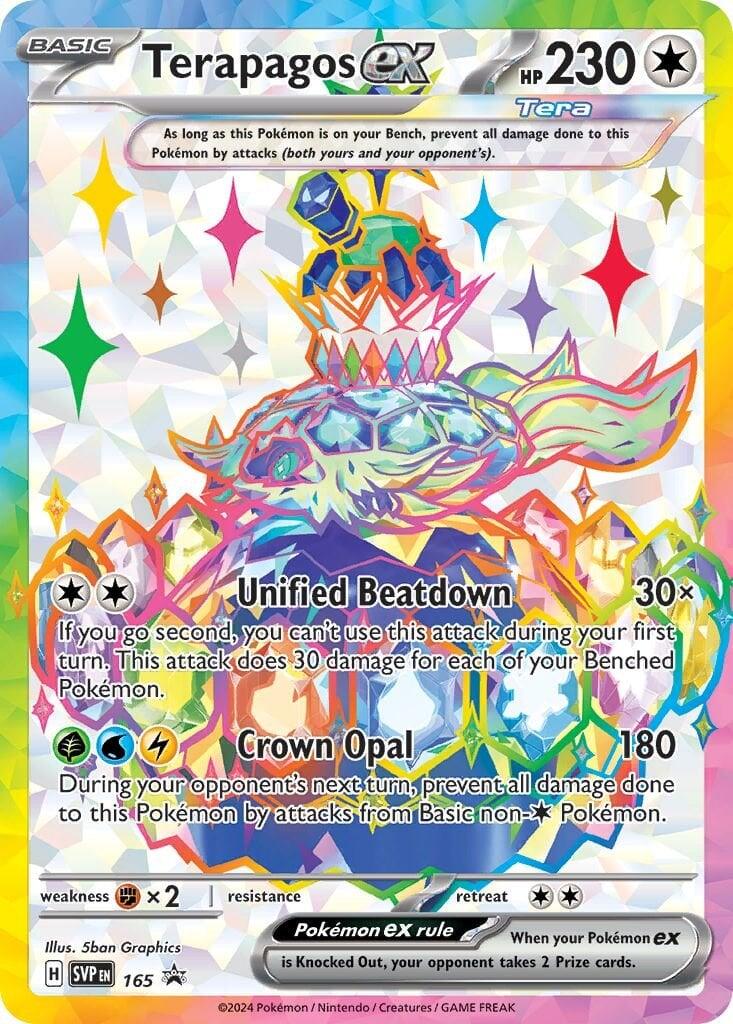 Terapagos ex (165) [Scarlet & Violet: Black Star Promos] | Good Games North