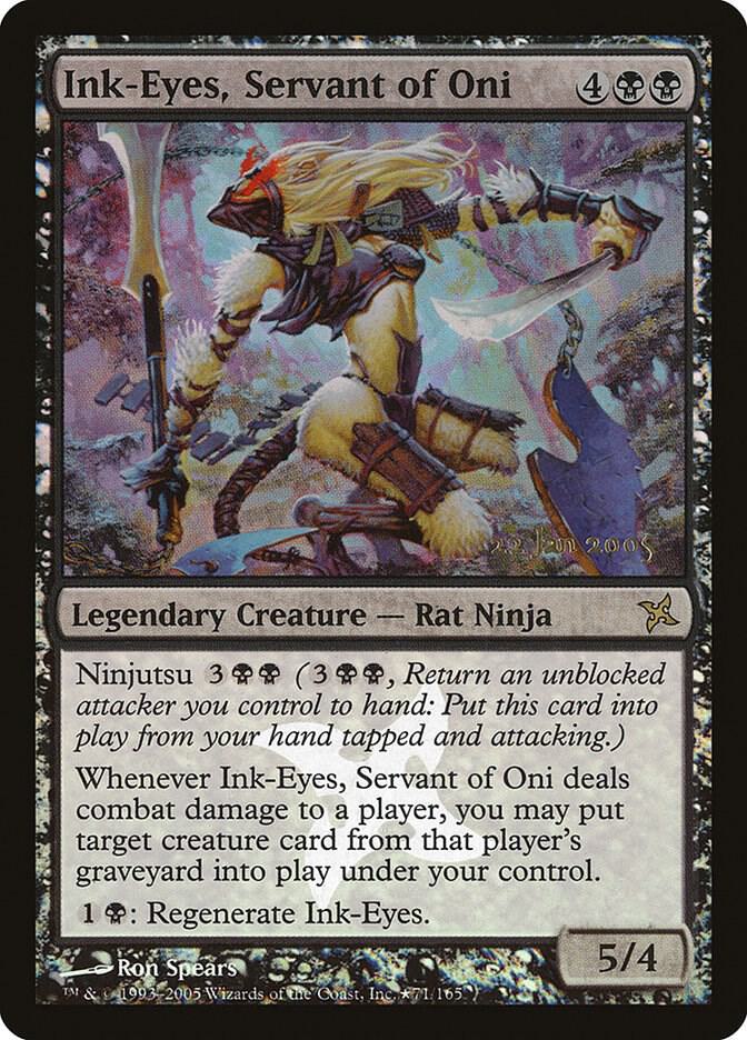 Ink Eyes Servant of Oni (Prerelease Cards)  - Foil | Good Games North