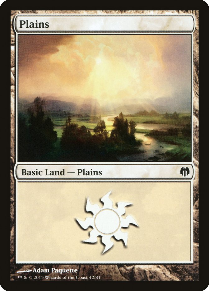 Plains (42) [Duel Decks: Heroes vs. Monsters] | Good Games North