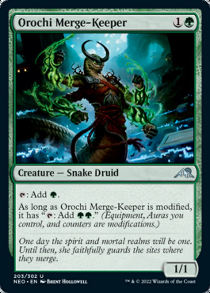 Orochi Merge-Keeper [Kamigawa: Neon Dynasty] | Good Games North