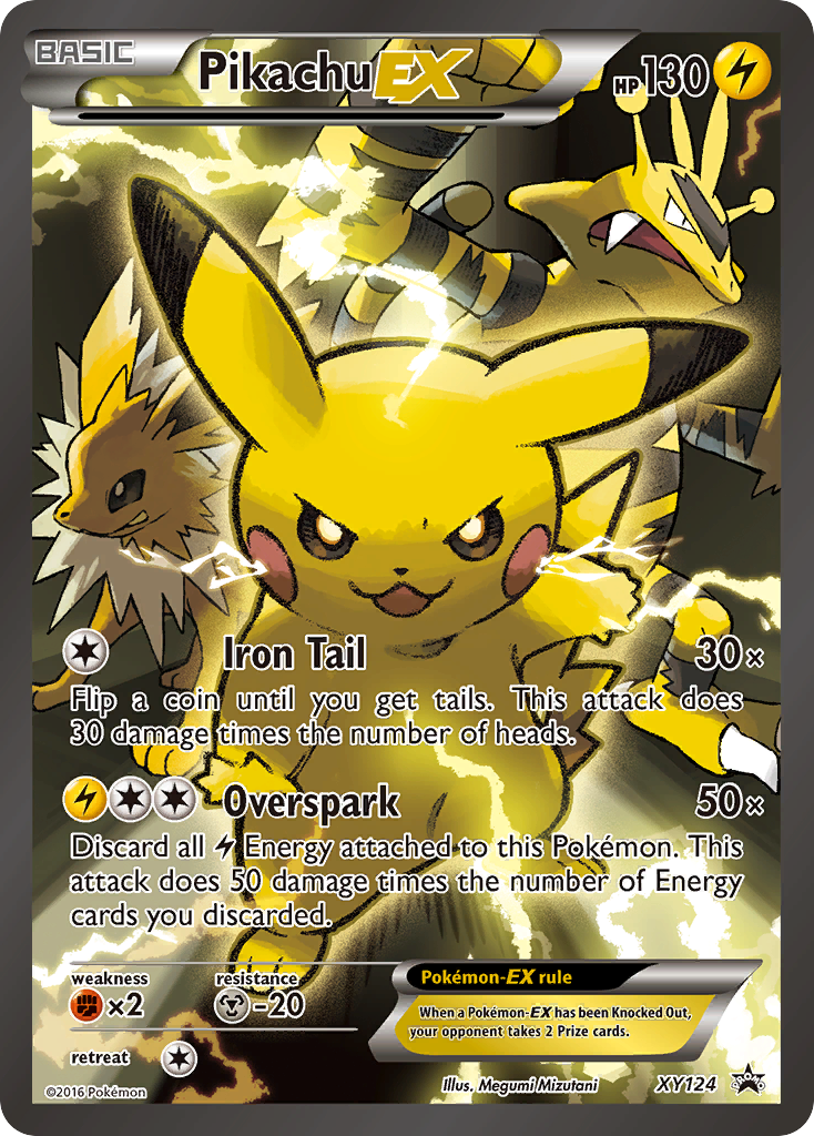 Pikachu EX (XY124) [XY: Black Star Promos] | Good Games North