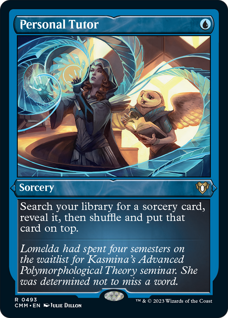 Personal Tutor (Foil Etched) [Commander Masters] | Good Games North
