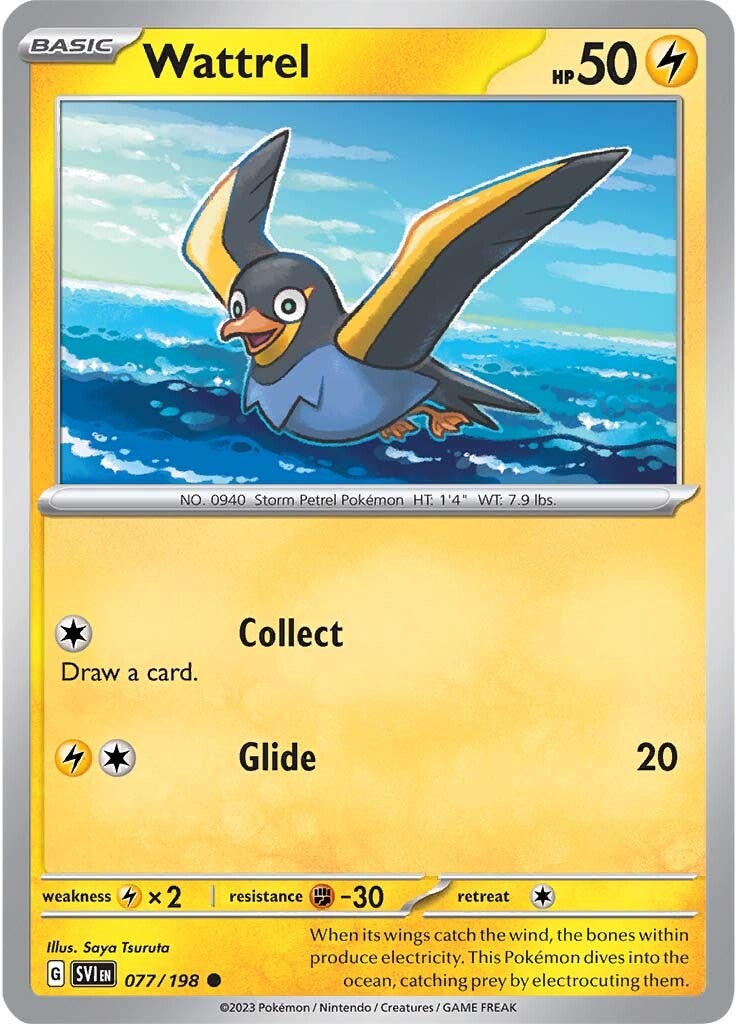 Wattrel (077/198) [Scarlet & Violet: Base Set] | Good Games North
