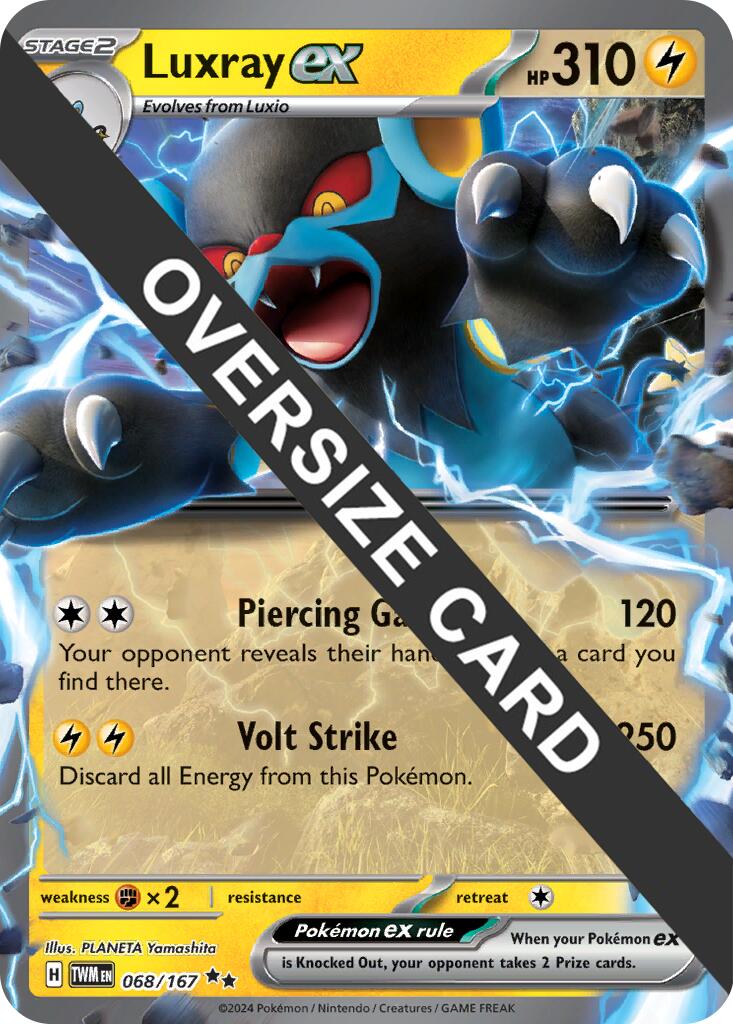 Luxray ex (068/167) (Jumbo Card) [Miscellaneous Cards] | Good Games North