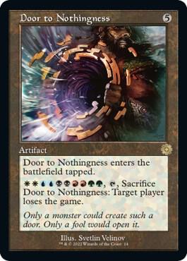 Door to Nothingness (The Brothers' War: Retro Frame Artifacts)  | Good Games North