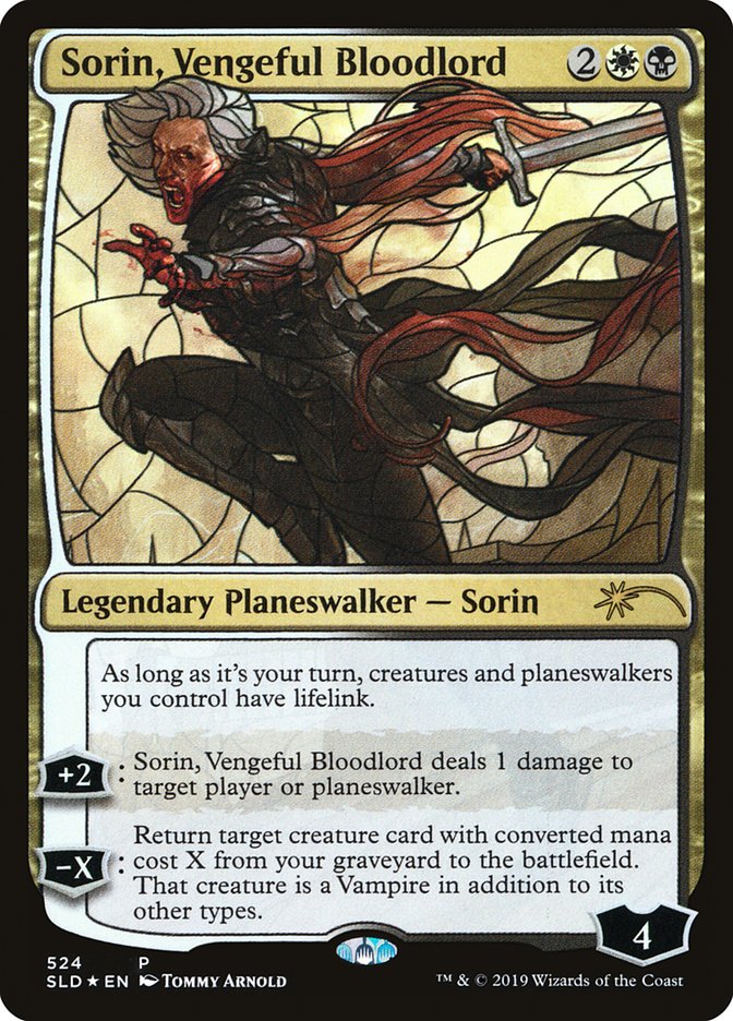 Sorin, Vengeful Bloodlord (Stained Glass) [Secret Lair Drop Promos] | Good Games North