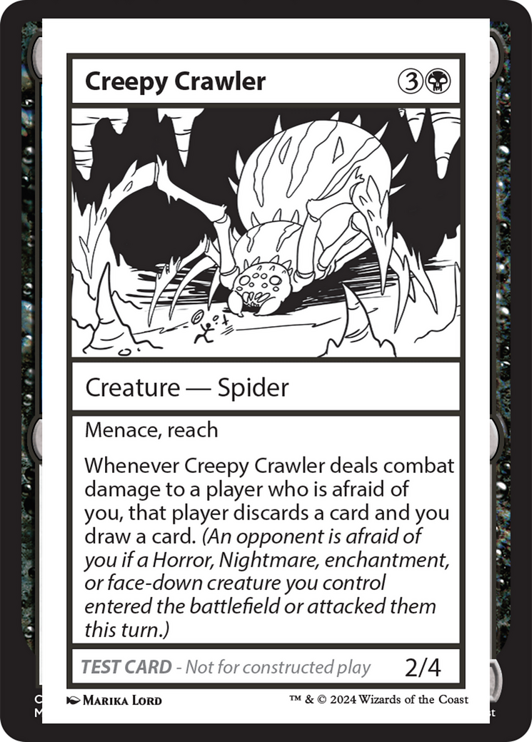 Creepy Crawler [Mystery Booster 2 Playtest Cards] | Good Games North