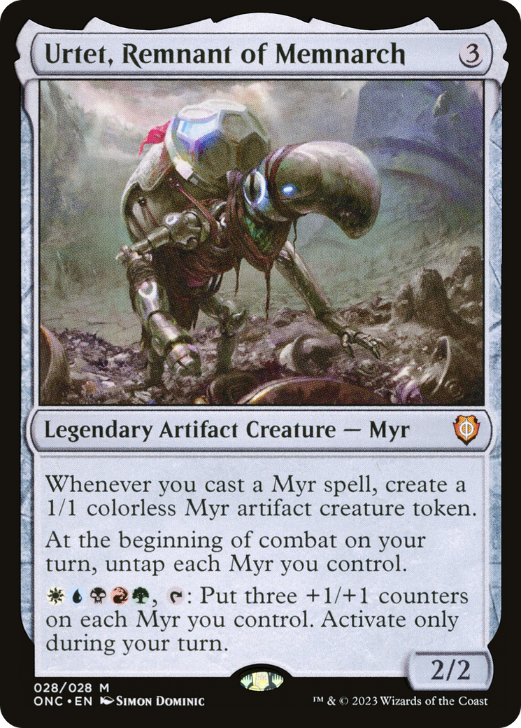 Urtet, Remnant of Memnarch [Phyrexia: All Will Be One Commander] | Good Games North