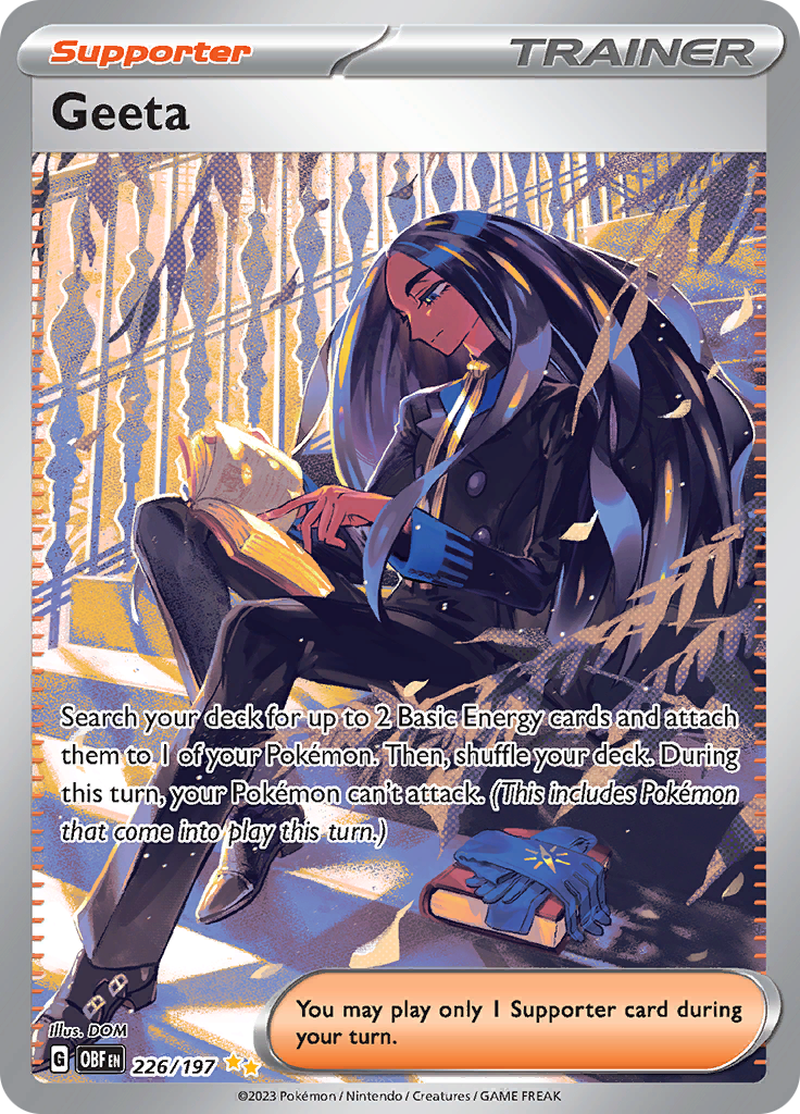 Geeta (226/197) [Scarlet & Violet: Obsidian Flames] | Good Games North