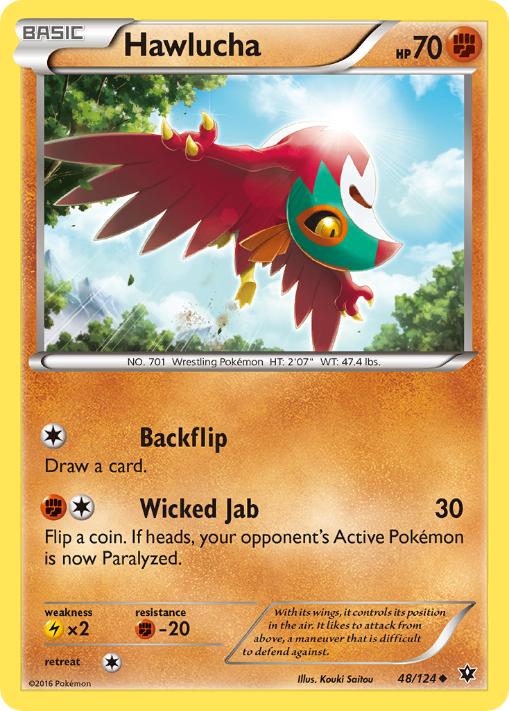 Hawlucha (48/124) [XY: Fates Collide] | Good Games North