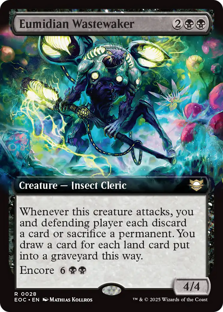 Eumidian Wastewaker (Extended Art) [Edge of Eternities Commander] | Good Games North