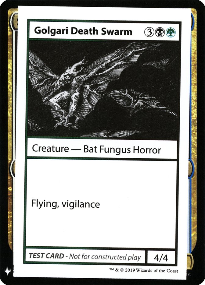 Golgari Death Swarm [Mystery Booster Playtest Cards] | Good Games North