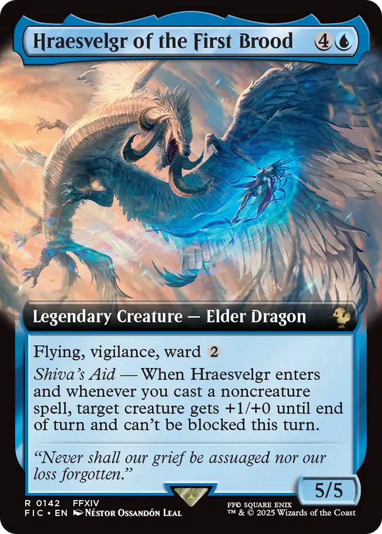 Hraesvelgr of the First Brood (Extended Art) [FINAL FANTASY Commander] | Good Games North
