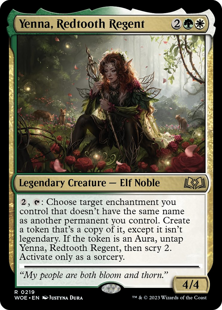 Yenna, Redtooth Regent [Wilds of Eldraine] | Good Games North