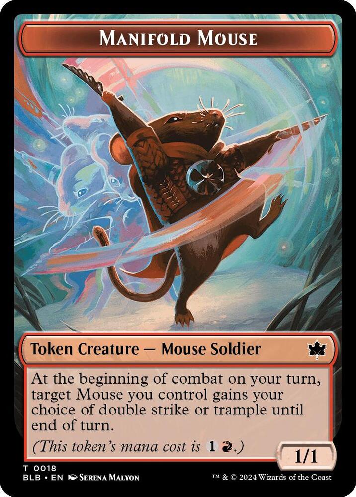 Manifold Mouse Token (Bloomburrow)  | Good Games North
