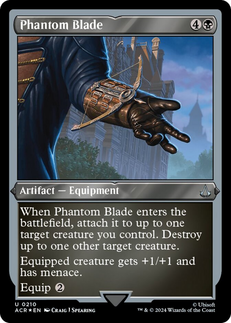 Phantom Blade (Foil Etched) [Assassin's Creed] | Good Games North