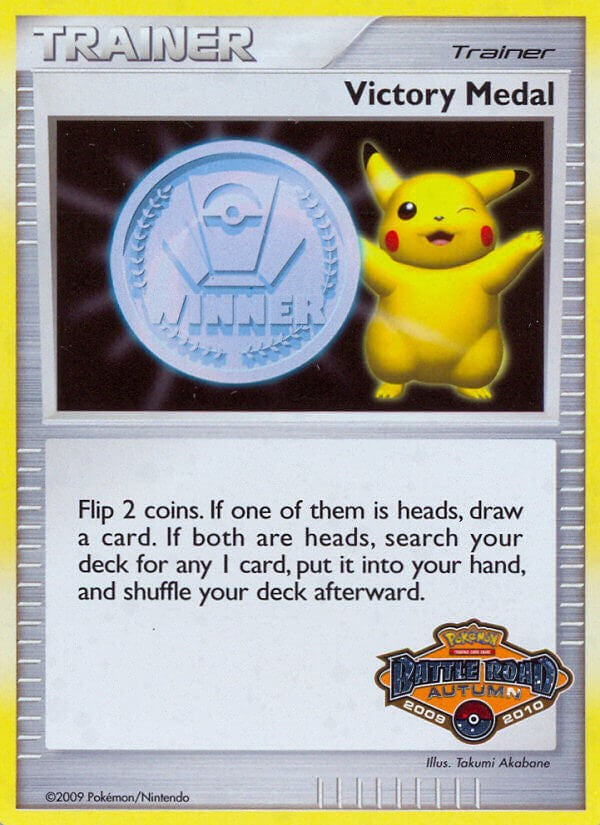 Victory Medal (2009-2010) (Battle Road Autumn) [League & Championship Cards] | Good Games North
