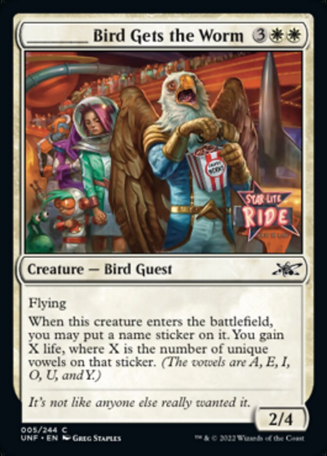 _____ Bird Gets the Worm [Unfinity] | Good Games North