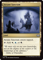 Arcane Sanctum [Duskmourn: House of Horror Commander] | Good Games North
