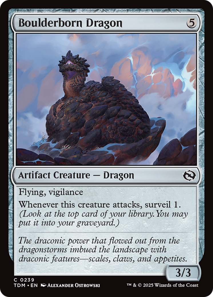 Boulderborn Dragon [Tarkir: Dragonstorm] | Good Games North