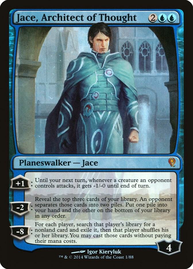 Jace Architect of Thought (Duel Decks: Jace vs. Vraska)  - Foil | Good Games North