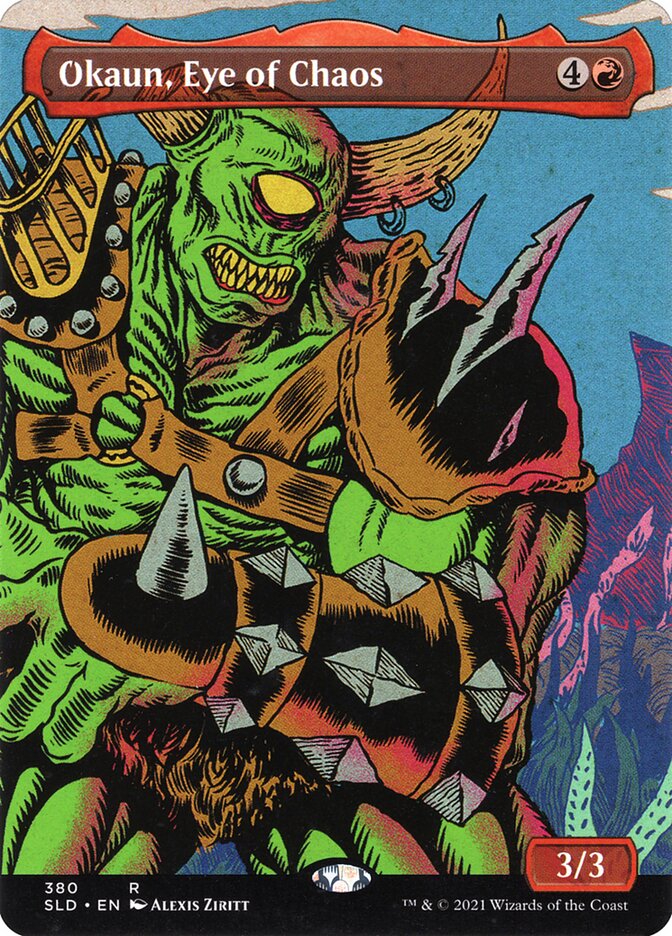 Okaun, Eye of Chaos (Display Commander) [Secret Lair Drop Promos] | Good Games North