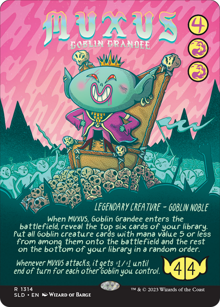 Muxus, Goblin Grandee (Rainbow Foil) [Secret Lair Drop Series] | Good Games North