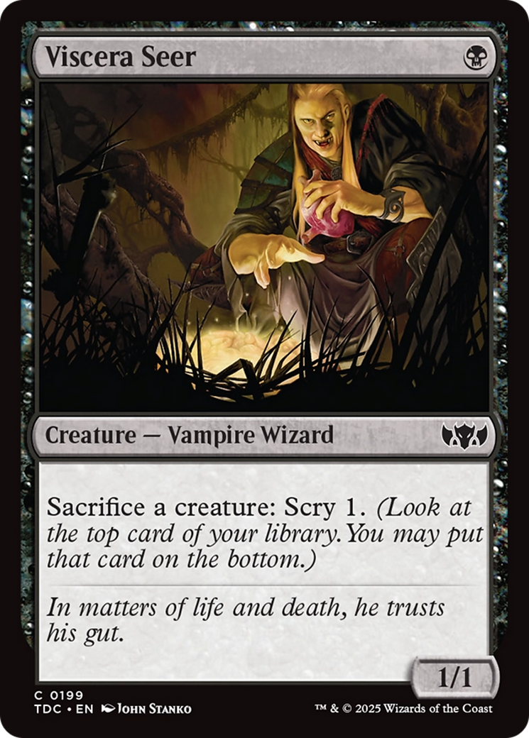 Viscera Seer [Tarkir: Dragonstorm Commander] | Good Games North