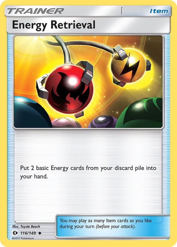 Energy Retrieval 116/149 (SM Base Set)  | Good Games North