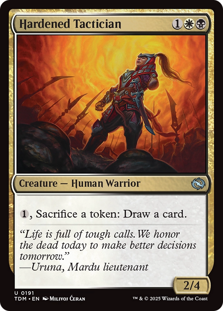 Hardened Tactician [Tarkir: Dragonstorm] | Good Games North