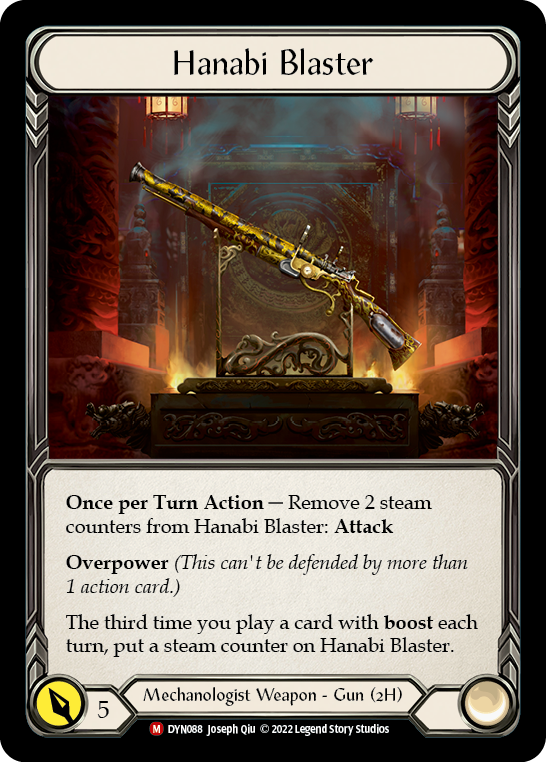 Hanabi Blaster [DYN088] (Dynasty)  Rainbow Foil | Good Games North