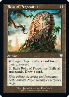 Relic of Progenitus Retro Frame (Commander: The Brothers' War)  | Good Games North