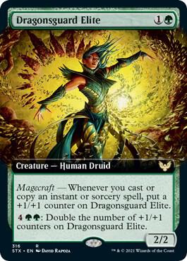 Dragonsguard Elite Extended Art 316/275 (Strixhaven: School of Mages)  | Good Games North