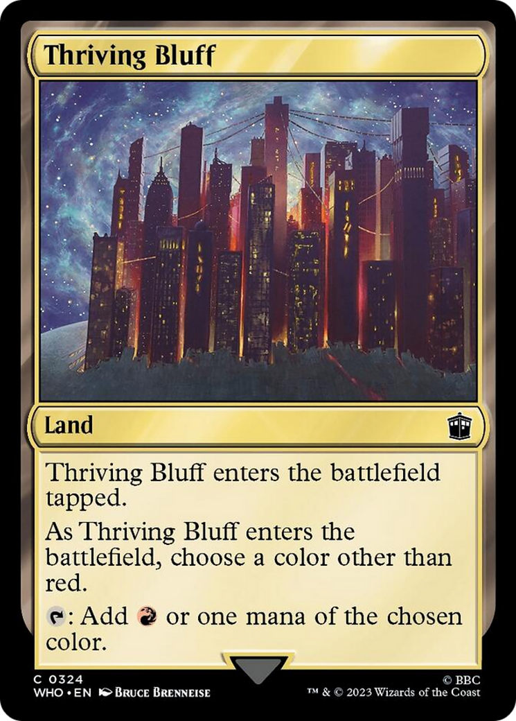 Thriving Bluff [Doctor Who] | Good Games North