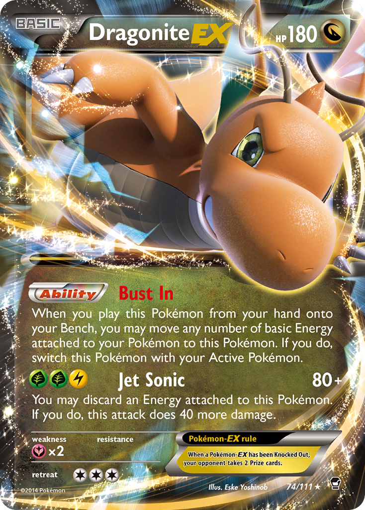 Dragonite EX (74/111) [XY: Furious Fists] | Good Games North