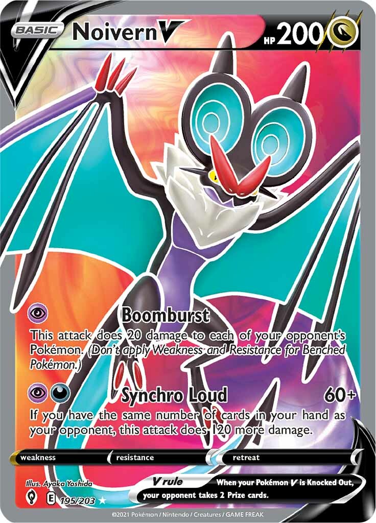 Noivern V (195/203) [Sword & Shield: Evolving Skies] | Good Games North