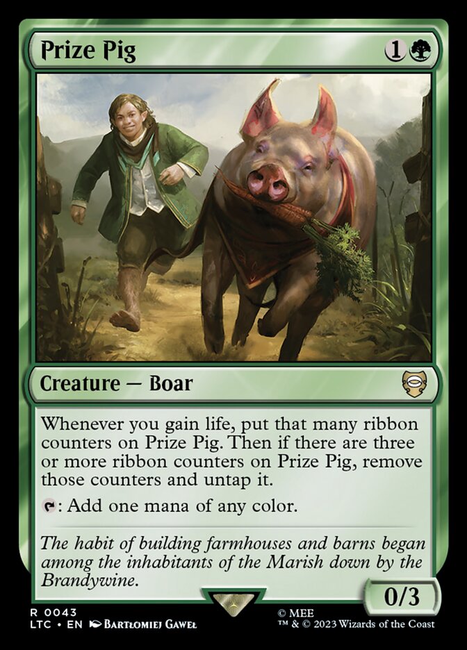 Prize Pig (Commander: The Lord of the Rings: Tales of Middle-earth)  | Good Games North