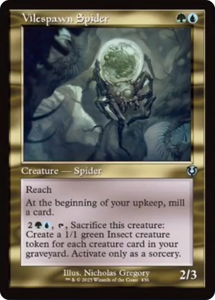 Vilespawn Spider (Retro Frame) [Innistrad Remastered] | Good Games North