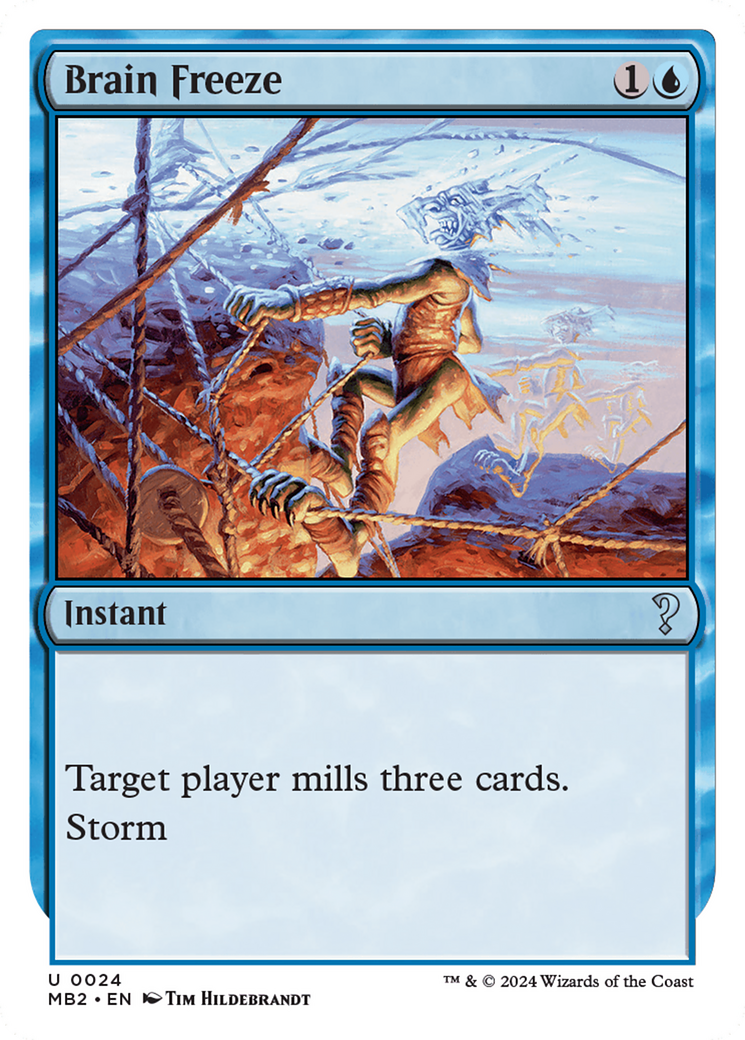 Brain Freeze (White Border) [Mystery Booster 2] | Good Games North