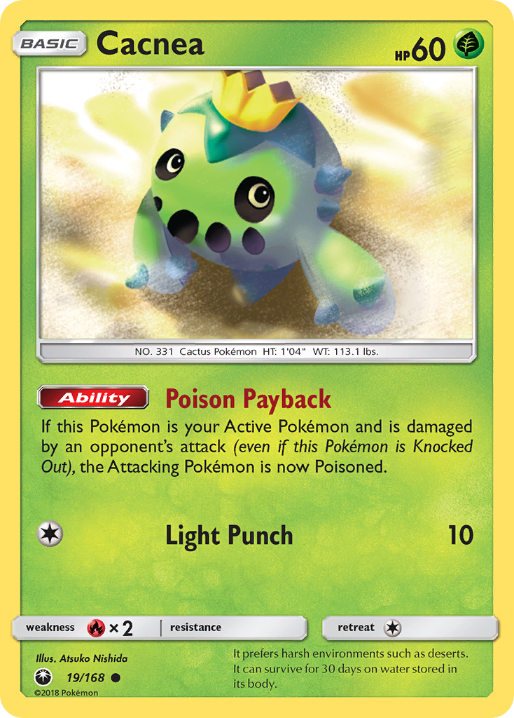 Cacnea (19/168) [Sun & Moon: Celestial Storm] | Good Games North