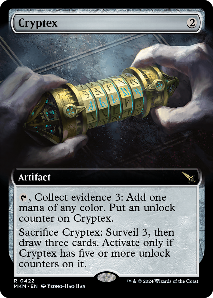 Cryptex (Extended Art) [Murders at Karlov Manor] | Good Games North