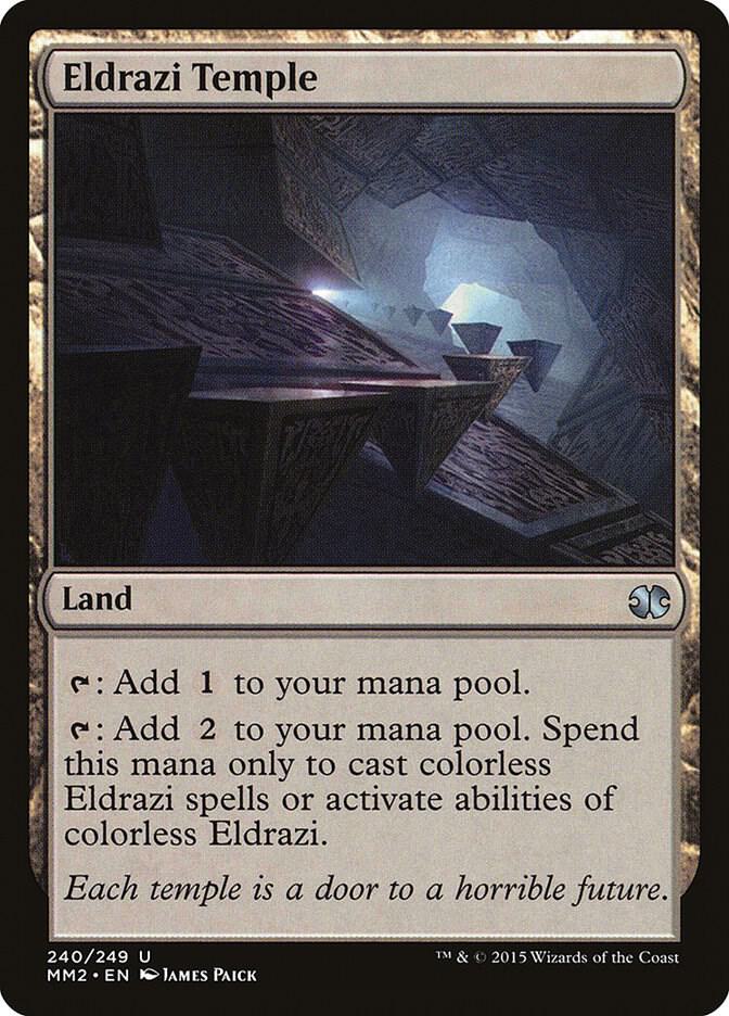 Eldrazi Temple 240/249 (Modern Masters 2015)  - Foil | Good Games North