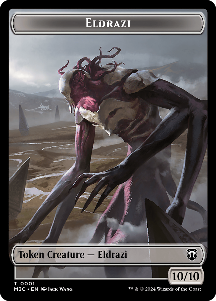 Eldrazi // Spirit Double-Sided Token [Modern Horizons 3 Commander Tokens] | Good Games North